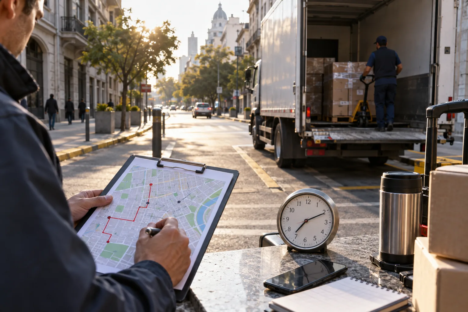 Accesos urbanos y restricciones: qué confirmar antes de despachar