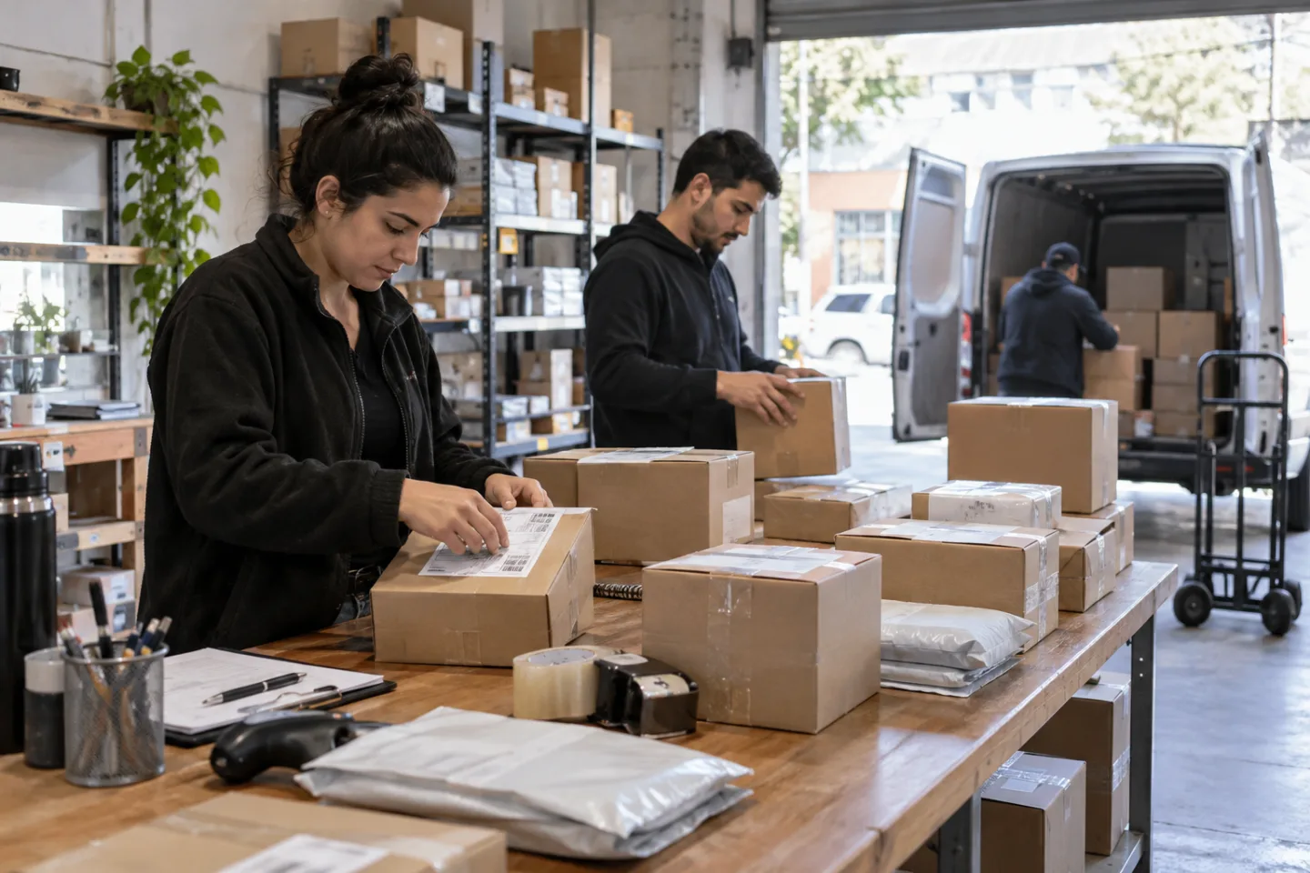 Retiro a domicilio para empresas: cómo prepararlo
